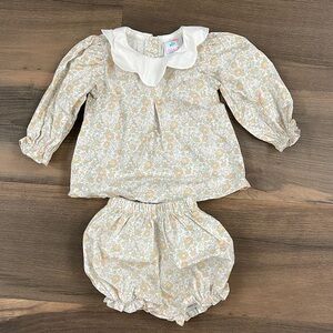 Stitchy Fish Matching Bloomer Set